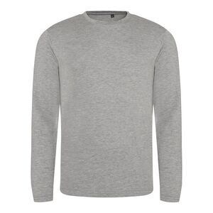 AWDis Mens Long Sleeve Tri-Blend T-Shirt / Heather Gray